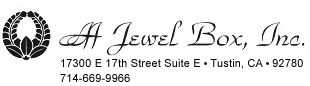 AA Jewel Box, Inc. | 17300 E 17th Street Suite E . Tustin, CA . 92780 . 714-669-9966