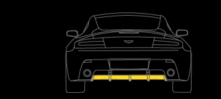 Rear Diffusers - V1 Carbon Fiber Diffuser