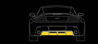 Rear Diffusers - V2 Carbon Fiber Diffuser